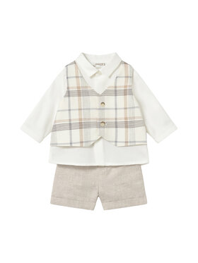 Mayoral Mayoral Completo da bambino 1269 Beige Regular Fit
