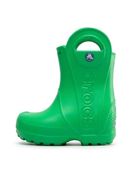 Crocs Gumijasti škornji Handle It Rain Boot Kids 12803 Zelena