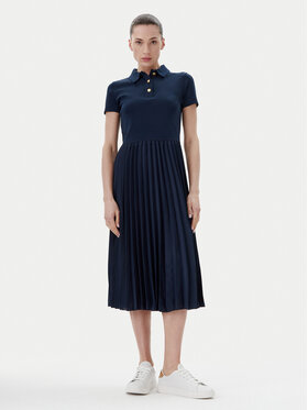 Tommy Hilfiger Tommy Hilfiger Každodenné šaty WW0WW44448 Tmavomodrá Regular Fit