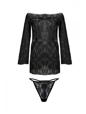 DKaren Lingerie DKaren Lingerie Komplet bielizny Ala Czarny Classic Fit