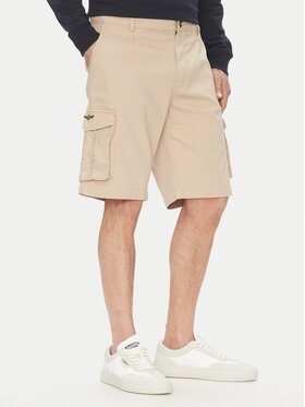 Aeronautica Militare Aeronautica Militare Stoffshorts 251BE256CT3511 Beige Regular Fit