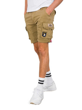 Alpha Industries Alpha Industries Szorty materiałowe AI.186209-14-38 Beżowy Regular Fit