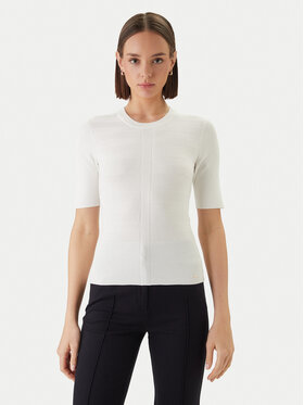 Morgan Morgan Blusa 242-MENTHE Écru Slim Fit