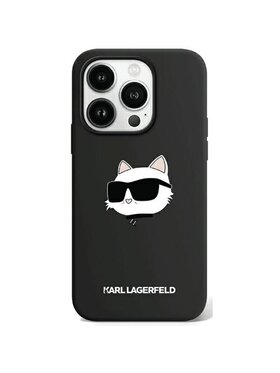 KARL LAGERFELD KARL LAGERFELD Etui na telefon Apple iPhone 15 Pro Czarny