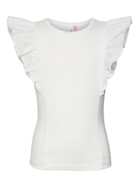 Vero Moda Girl Vero Moda Girl Bluzka 10291056 Biały Regular Fit