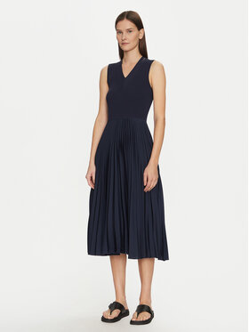 BOSS BOSS Kleid für den Alltag Farara 50509325 Dunkelblau Regular Fit