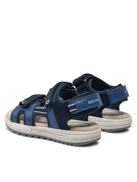 Geox Sandali J Sandal Alben Boy J35AVA 01520 CF44M S Mornarsko Modra