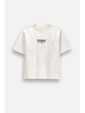 Coccodrillo Coccodrillo T-Shirt ZC6143202RBJ-003 Krémová Regular Fit