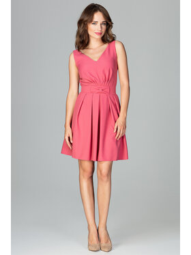 Lenitif Lenitif Šaty K487 Oranžová Regular Fit