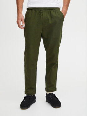 Casual Friday Casual Friday Auduma bikses 20504819 Zaļš Regular Fit