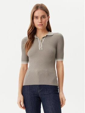 Guess Guess Sweter W5GR37 Z3L10 Zielony Regular Fit