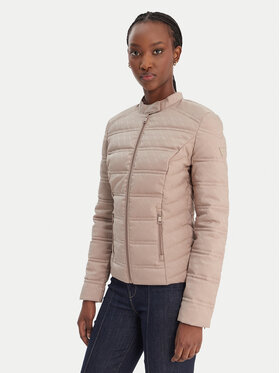 Guess Guess Pārejas jaka 180536 Bēšs Classic Fit