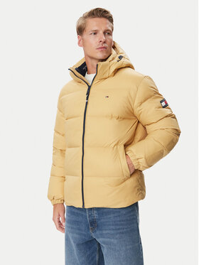 Tommy Jeans Tommy Jeans Пухено яке Essential  DM0DM19786 Бежов Regular Fit