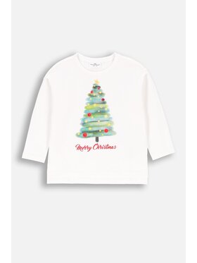 Coccodrillo Coccodrillo T-Shirt ZC4143102MER-003 Écru Regular Fit