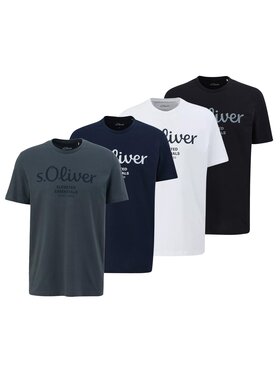 s.Oliver s.Oliver T-Shirt 28396 Kolorowy Comfort Fit