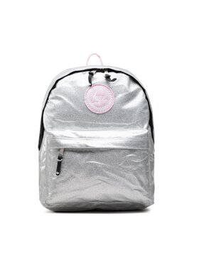 HYPE HYPE Rucsac Silver Glitter Pink Crest Backpack YVLR-669 Argintiu