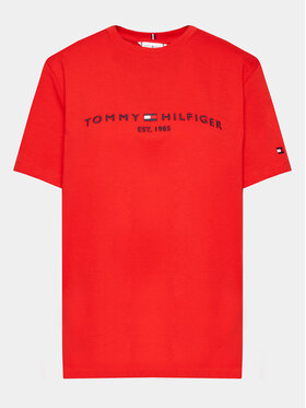Tommy Hilfiger Curve Tommy Hilfiger Curve Тишърт WW0WW29738 Червен Regular Fit