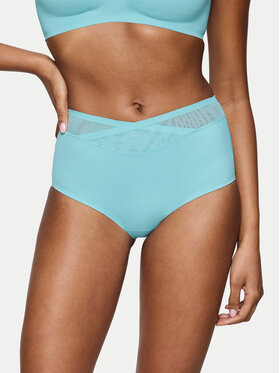 Triumph Triumph Figi klasyczne z wysokim stanem True Shape Sensation 10218231 Niebieski