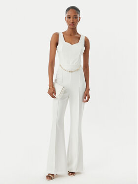 Rinascimento Rinascimento Jumpsuit CFC0019844002 Bianco Regular Fit