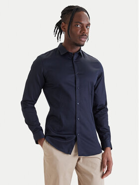 Jack & Jones Jack & Jones Košeľa Parma 12097662 Tmavomodrá Slim Fit