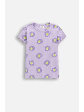 Coccodrillo Coccodrillo T-Shirt WC6143219VGA-016 Fioletowy Regular Fit