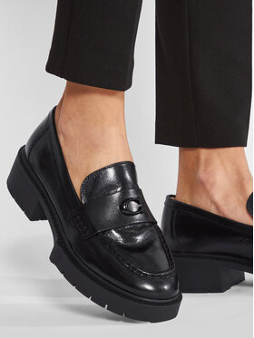 Coach Coach Loafers Leah Loafer CB990 Μαύρο