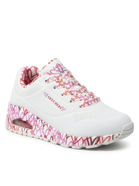 Skechers Skechers Sneakersy Loving Love 155506/WRPK Bílá