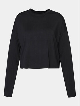 Athlecia Athlecia Bluză Offner W L/S Tee EA233340 Negru Regular Fit