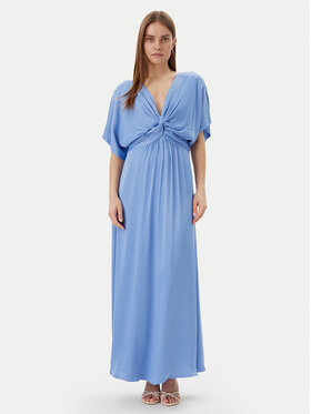 LOLA CASADEMUNT LOLA CASADEMUNT Φόρεμα βραδινό MS2516012 Ανοιχτό μπλε Regular Fit