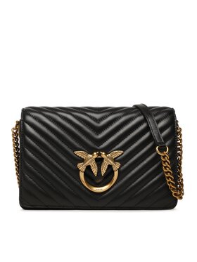 PINKO Pinko Дамска чанта Love Click Classic PE 23 PLTT 100063 A0GK Черен