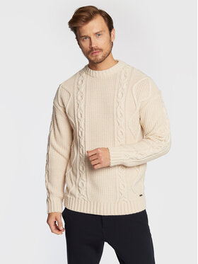 Hugo Hugo Pullover Scablito 50474834 Beige Relaxed Fit