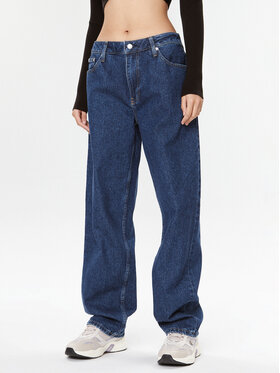 Calvin Klein Jeans Calvin Klein Jeans Traperice 90's J20J221801 Plava Straight Fit