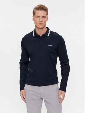 Boss Boss Tricou polo Pleesy 50512096 Bleumarin Slim Fit