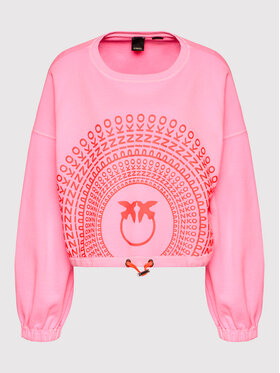 Pinko Pinko Sweatshirt Canditi Maglia 1G17B9 Y7SG Rose Relaxed Fit