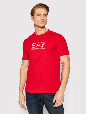 EA7 Emporio Armani EA7 Emporio Armani T-shirt 3LPT39 PJ02Z 1451 Crvena Regular Fit