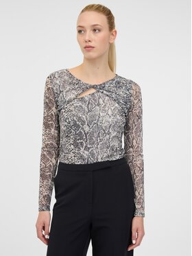 Orsay Orsay Bluzka 1000303660000__L Czarny Regular Fit