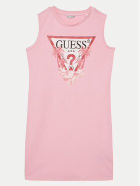 Guess Guess Ежедневна рокля J4RK38KA6W4 Розов Regular Fit