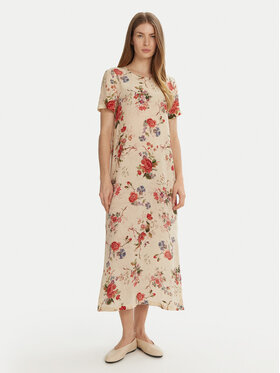 Weekend Max Mara Weekend Max Mara Letní šaty Giudy 2515221212 Béžová Regular Fit
