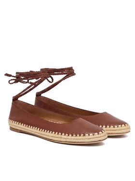 Max Mara Max Mara Espadryle 2614521012670 Brązowy