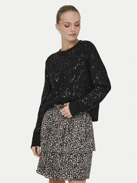 ONLY ONLY Sweter Alta 15353230 Czarny Regular Fit