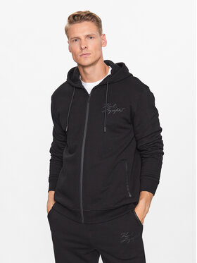 KARL LAGERFELD KARL LAGERFELD Pulóver 705066 533910 Fekete Regular Fit