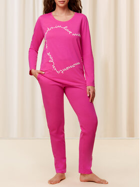 Triumph Triumph Pyžamo Sets PK 03 LSL X 10216533 Růžová Regular Fit