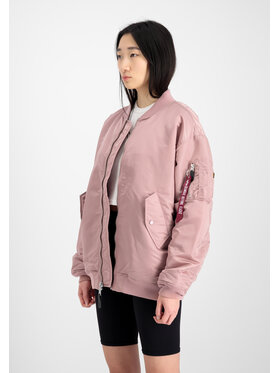 Alpha Industries Alpha Industries Kurtka bomber MA-1 Core Bomber Jacket Women Różowy Relaxed Fit