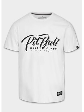 PITBULL PITBULL T-Shirt Koszulka męska EL JEFFE 3XL Biały Regular Fit