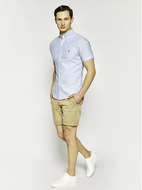 Polo Ralph Lauren Srajca Classics 710787736 Svetlo Modra Slim Fit