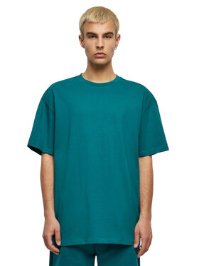 TeeShoppen TeeShoppen T-Shirt 'Oversized Collection' Zielony Oversize
