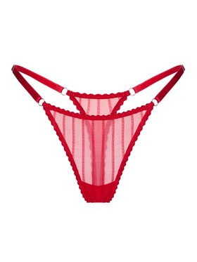 Merci Lingerie Merci Lingerie Stringi EVS30P02T Czerwony