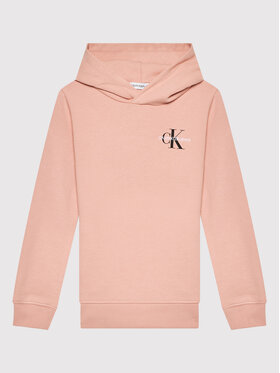 Calvin Klein Jeans Calvin Klein Jeans Bluza Small Monogram IU0IU00164 Różowy Regular Fit