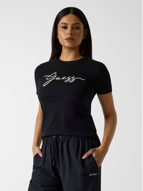 Guess Guess T-Shirt 181396 Czarny Classic Fit