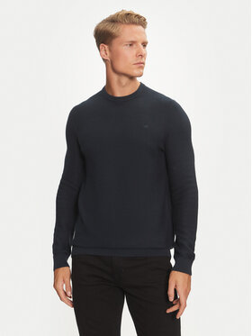 Mustang Mustang Pullover Elliot 1014688 Dunkelblau Regular Fit